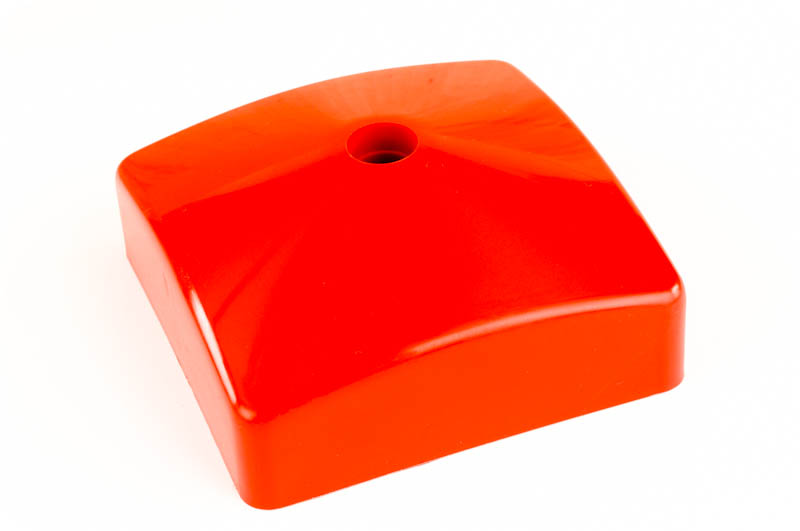 Bild 1 von Pfostenabdeckkappe Kunststoff  / (Ausführung) Kantholz / (Ausführung) hoch / (Größe) 120 x 120 mm