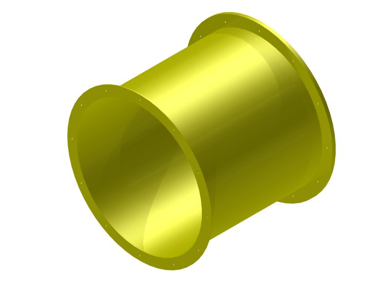 Bild 1 von Röhren PE Einzelteile  / (Ausführung) Gerade 75 cm / (Farbe/Ausführung) gelb