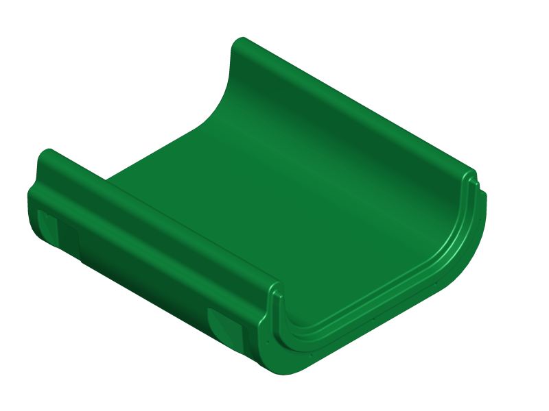 Bild 1 von Module für Modulrutsche  / (Ausführung) B: Mittelteil 80 cm / (Farbe) grün