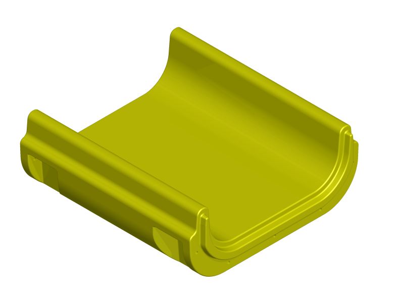 Bild 1 von Module für Modulrutsche  / (Ausführung) B: Mittelteil 80 cm / (Farbe) gelb