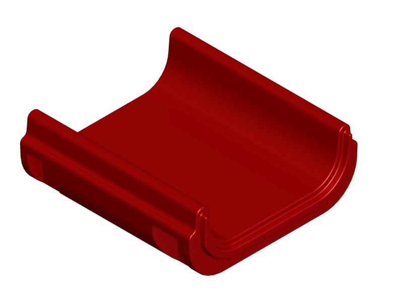 Bild 1 von Module für Modulrutsche  / (Ausführung) B: Mittelteil 80 cm / (Farbe) rot