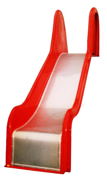 Bild 1 von Anbaurutsche GFK  / (Podesthöhe) 150 cm / (Material/Ausführung) Doppelte Breite mit Metall
