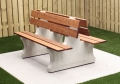 Bild 2 von Parkbankduo Beton