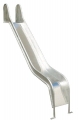 Anbaurutsche Metall gerade  / (Podesthöhe) 125-150 cm / (Material/Ausführung) feuerverzinkt