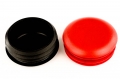 Verschlussstopfen  / (Größe) 30 mm Durchmesser / (Farbe) rot