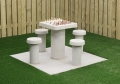 Bild 2 von Spieltisch Beton für 4