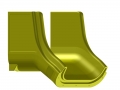 Module für Modulrutsche  / (Ausführung) A: Einstieg / (Farbe) gelb