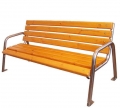 Bild 1 von Parkbank  / (Ausführung) mit Rückenlehne / (Ausführung) inkl. Banklatten