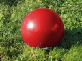 Sitzelemente / Designelemente  / (Form) Kugel / (Größe) 30 cm Durchmesser / (Farbe) rot