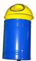 Bild 2 von Abfallbehälter  / (Ausführung) Typ 6 / (Farbe) blau-gelb