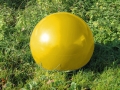 Sitzelemente / Designelemente  / (Form) Kugel / (Größe) 30 cm Durchmesser / (Farbe) gelb