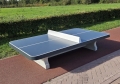 Tischtennisplatte Beton niedrig & abgerundet