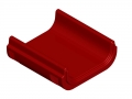 Module für Modulrutsche  / (Ausführung) B: Mittelteil 80 cm / (Farbe) rot