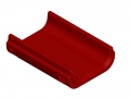 Module für Modulrutsche  / (Ausführung) C: Mittelteil 105 cm / (Farbe) rot
