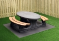 Bild 5 von Picknickset Beton oval