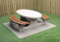 Bild 4 von Picknickset Beton oval
